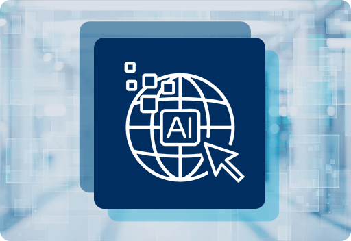 AI solution design icon
