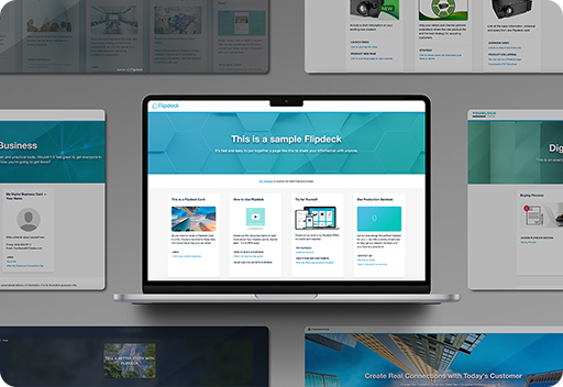 tablet showing sales playbook examples